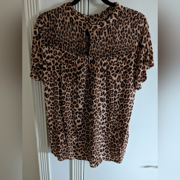 Leopard Print Blouse - Picture 2 of 6